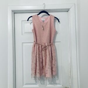 The Children's Place Glittery Pink Dress
